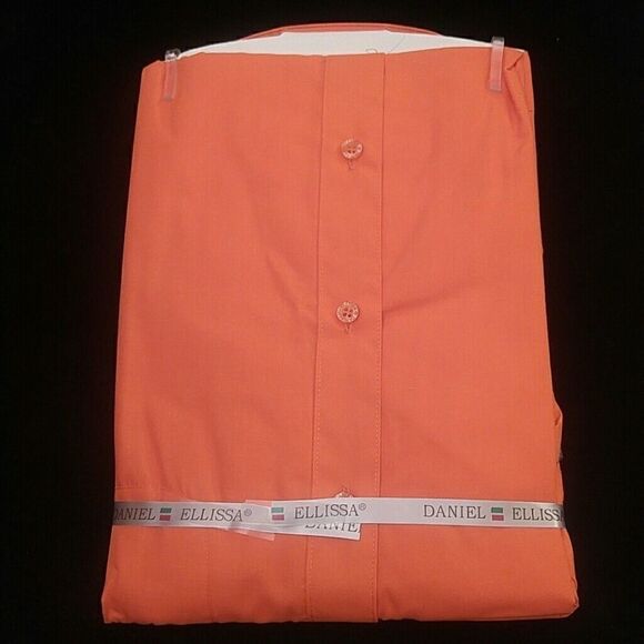 MEN'S BASIC FULL CUT DRESS SHIRT BY DANIEL ELLISSA - Picture 3 of 3